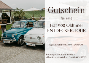 Fiat 500 Oldtimer ENTDECKER.TOUR