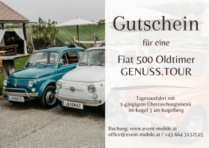 Fiat 500 Oldtimer GENUSS.TOUR